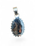 Golden Hills Turquoise Solid 925 Sterling Silver Pendant