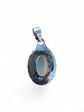 Ethiopian Opal Solid 925 Sterling Silver Pendant
