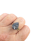 Silicon Solid 925 Sterling Silver Ring 9