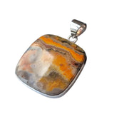 Bumblebee Jasper Solid 925 Sterling Silver Pendant
