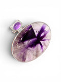 Tripache Amethyst Solid 925 Sterling Silver Pendant