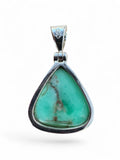 Chrysoprase Solid 925 Sterling Silver Pendant
