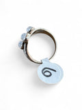 Rainbow Moonstone Solid 925 Sterling Silver Ring 6