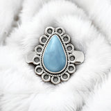 Owyhee Opal Solid 925 Sterling Silver Ring 7.5