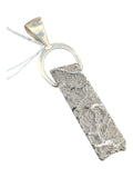 Titanium treated Quartz Solid 925 Sterling Silver Pendant