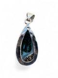 Aztec Lapis Solid 925 Sterling Silver Pendant