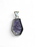 Lepidolite Solid 925 Sterling Silver Pendant