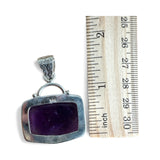 Amethyst Solid 925 Sterling Silver Pendant