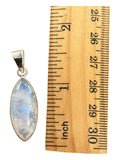 Rainbow Moonstone Solid 925 Sterling Silver Pendant