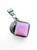 Pink Conch Solid 925 Sterling Silver Pendant