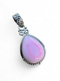 Pink Conch Solid 925 Sterling Silver Pendant