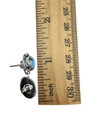 Golden Hills Turquoise Solid 925 Sterling Silver stud Earrings