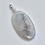 Dendritic Agate Solid 925 Sterling Silver Pendant