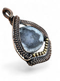 Dendritic Opal Copper Wrapped Pendant