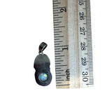 Lab Opal Solid 925 Sterling Silver Pendant