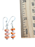 Spiny Oyster Solid 925 Sterling Silver Earrings