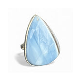 Owyhee Opal Solid 925 Sterling Silver Ring 8.5