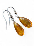 Baltic Amber Solid 925 Sterling Silver Earrings