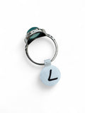 Aqua Chalcedony Solid 925 Sterling Silver Ring 7