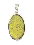 Atlantasite Stichtite Solid 925 Sterling Silver Pendant