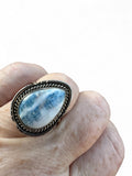 Scheelite Solid 925 Sterling Silver Ring 9.5