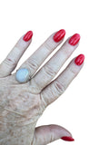 Angel Aura Druzy Solid 925 Sterling Silver Ring 7