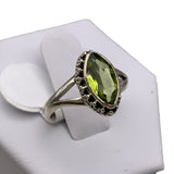 Peridot Solid 925 Sterling Silver Ring