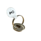 Leopardskin Jasper Solid 925 Sterling Silver Ring 8