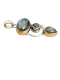 Labradorite Solid 925 Sterling Silver Pendant