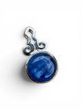 Blue Kyanite Solid 925 Sterling Silver Pendant