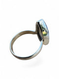 Sodalite Solid 925 Sterling Silver Ring 8