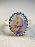 Monarch Opal Solid 925 Sterling Silver Ring 9