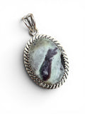 Kammererite Solid 925 Sterling Silver Pendant