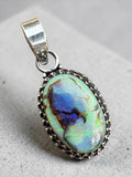 Monarch Opal Solid 925 Sterling Silver Pendant