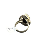 Tiger Eye Solid 925 Sterling Silver Ring 7