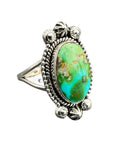 Sonoran Gold Turquoise Solid 925 Sterling Silver Ring 9