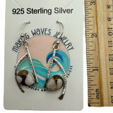 Peanut Jasper Solid 925 Sterling Silver Earrings