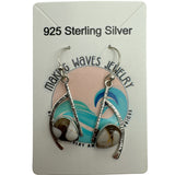 Peanut Jasper Solid 925 Sterling Silver Earrings