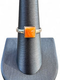 Spiny Oyster Solid 925 Sterling Silver Ring 8