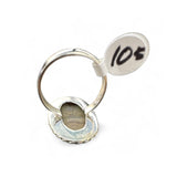 Crazy Lace Agate Solid 925 Sterling Silver Ring 10.5