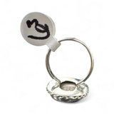 Crazy Lace Agate Solid 925 Sterling Silver Ring 6.5