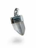 Quartz Point Solid 925 Sterling Silver Pendant