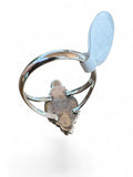 Sonoran Gold Turquoise Solid 925 Sterling Silver Ring 9