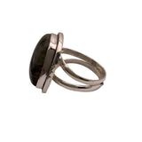 Labradorite Solid 925 Sterling Silver Ring 6.5