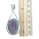 Pink Kunzite Solid 925 Sterling Silver Pendant