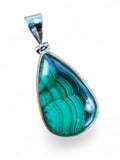 Malachite Solid 925 Sterling Silver pendant