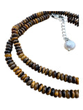 Tiger Eye Beaded Necklace