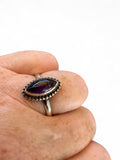 Amethyst Solid 925 Sterling Silver Ring 9