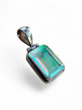 Mercury Mystic Topaz Solid 925 Sterling Silver Pendant