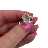 Herkimer Diamond Solid 925 Sterling Silver Ring